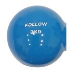 Mancuerna Follow Fit 3kg Vinilica - Imagen 3