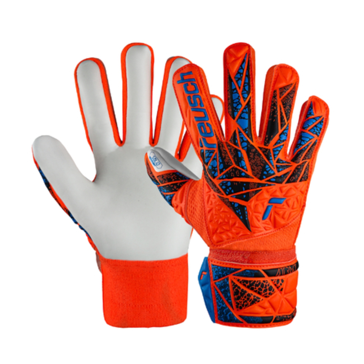 199G Guantes de Arquero Reusch Solid Finger Suppo Junior - Imagen 1