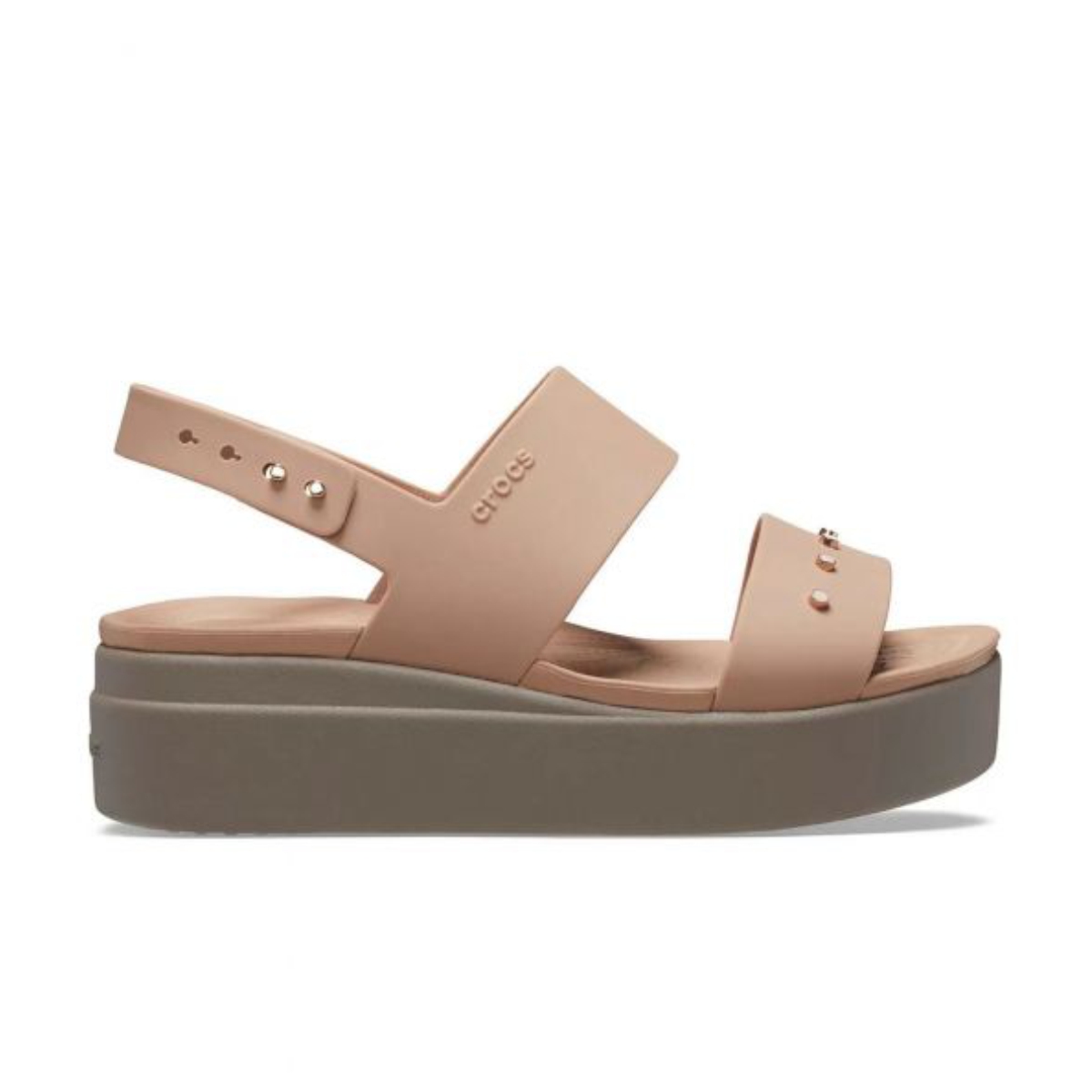 209254 A Sandalias Crocs Brooklyn Studded - Imagen 1