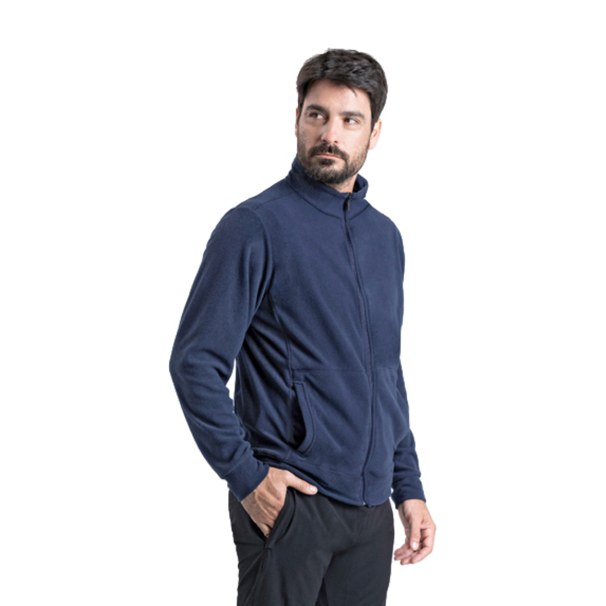 76000C CAMPERA MUNTAZ AZUL Campera Muntaz Micropolar - Imagen 1